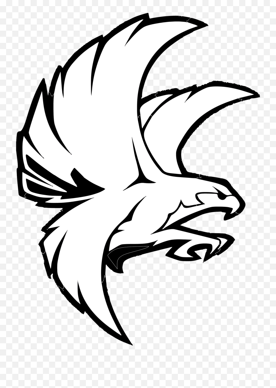 Cranston West Falcons Clipart - Clip Art Emoji,Falcon Clipart