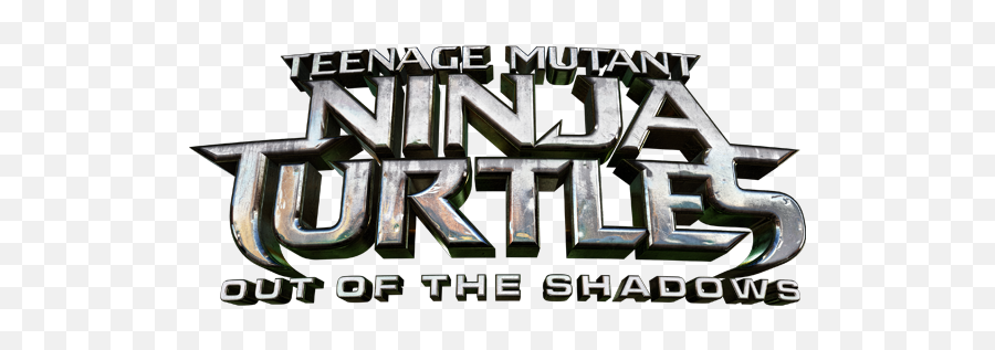 Pin On Ninja Turtles - Teenage Mutant Ninja Turtles Out Of The Shadows Logo Png Emoji,Ninja Turtles Logo