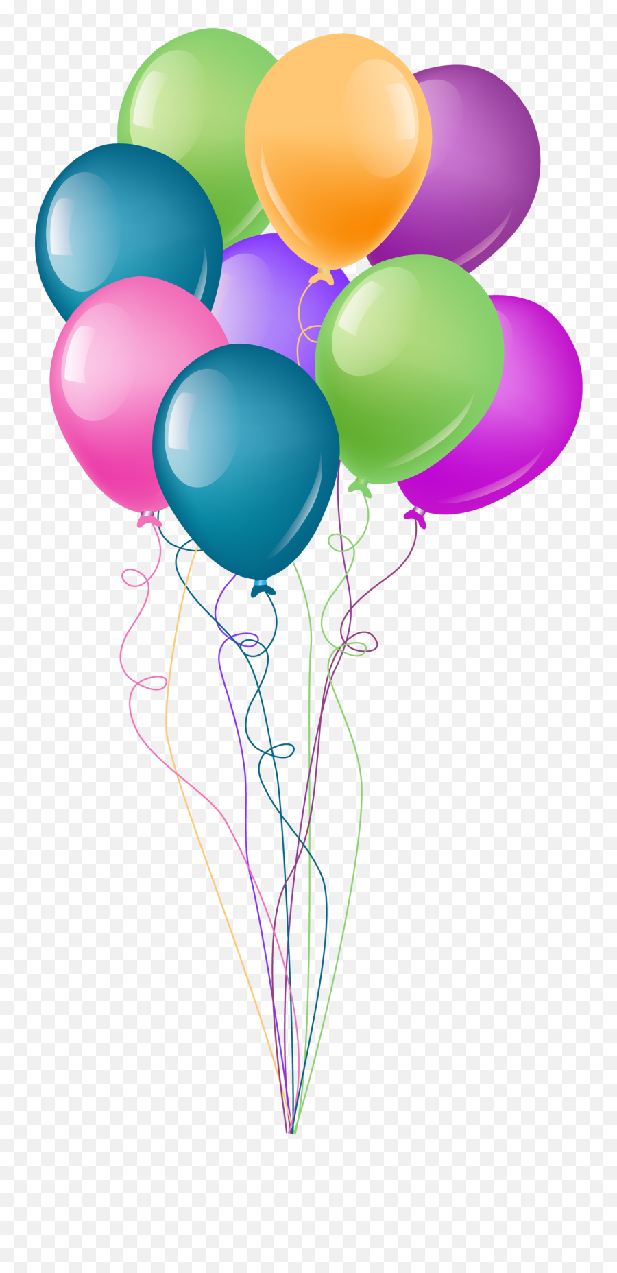 Balon Png - Balloon Hd Png Pluspng Transparent Background Transparent Birthday Balloons Emoji,Plus Png