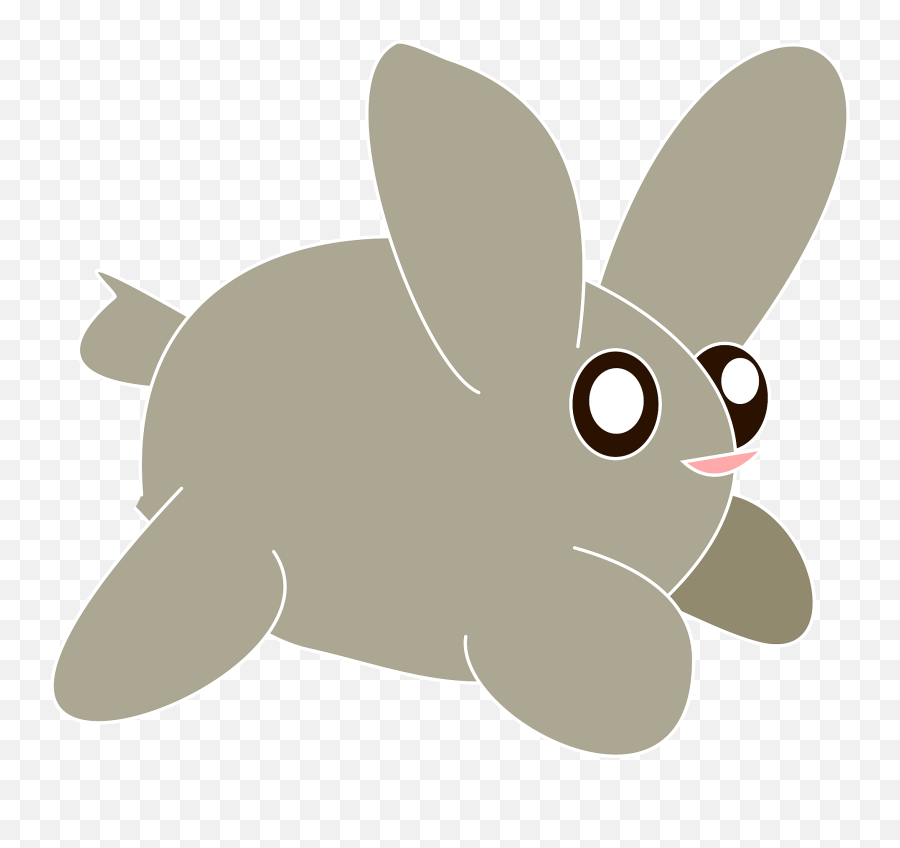 Hopping Rabbit Clipart Free Download Transparent Png - Dot Emoji,Rabbit Clipart