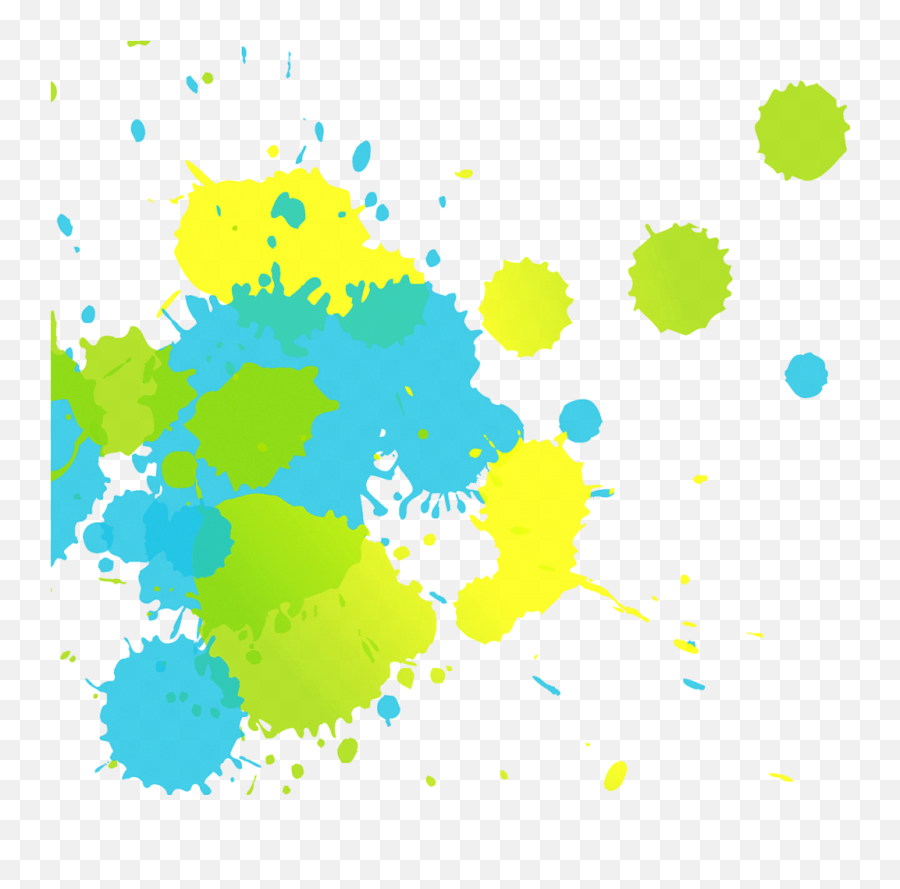 Watercolor Splash Png Img Clipart - Full Size Clipart Watercolor Green Blue Yellow Emoji,Splash Png
