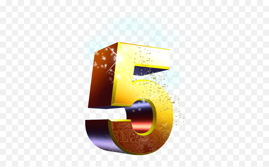 5 Number Png Transparent Images - Birthday Emoji,5 Png