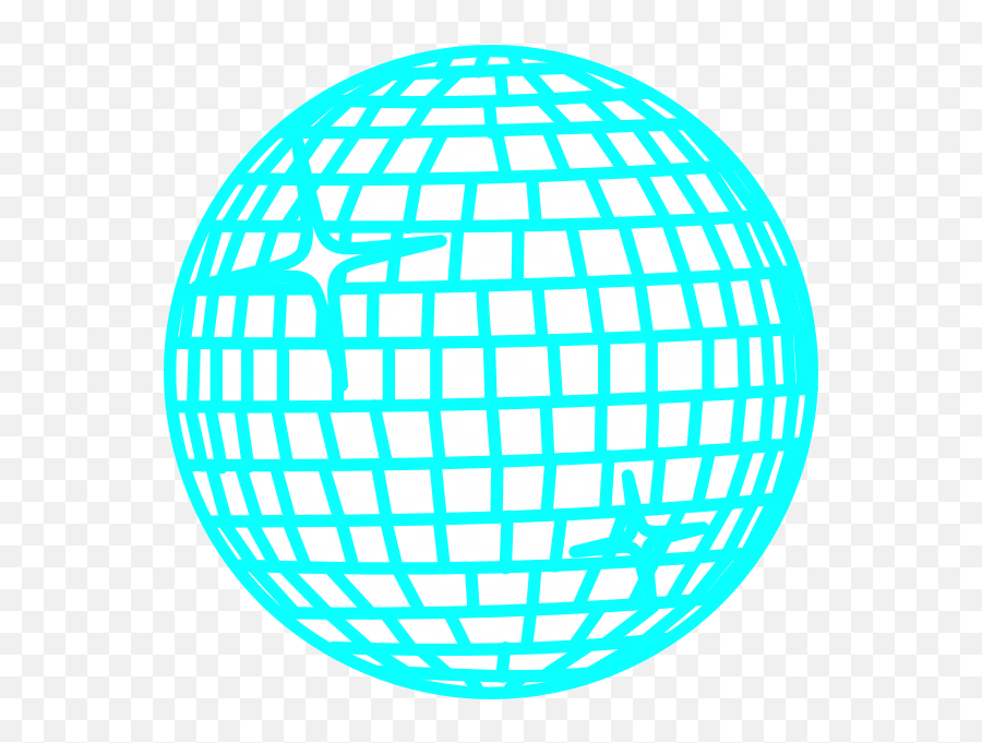 Snow Disco Ball Rand Blau Clip Art - Disco Ball Transparent Cartoon Disco Ball Png Emoji,Disco Ball Clipart