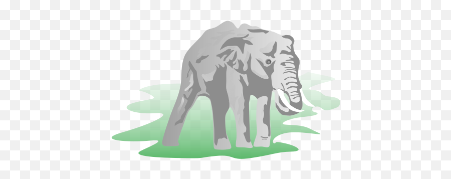 Free Clip Art Elephant 01 By Anonymous - Elephant Emoji,Elephants Clipart