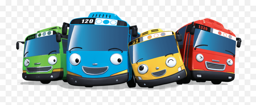 Check Out This Transparent Tayo The Little Bus Team Png Image - Tayo The Little Bus Cake Topper Emoji,Team Png