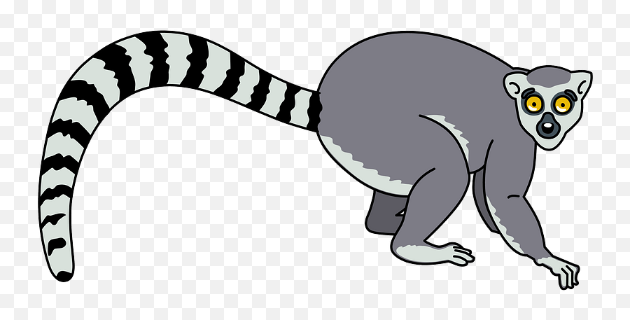 Lemur Clipart Free Download Transparent Png Creazilla Emoji,Safari Animals Clipart