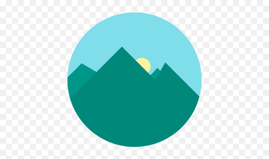 Forest Landscape Mountain Nature Icon - Free Download Medio Ambiente Icon Png Emoji,Nature Png