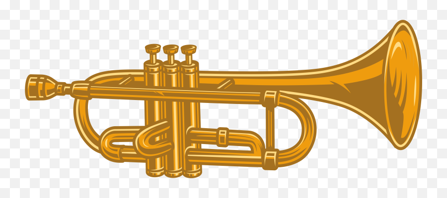 Trumpet Transparent Png Images - Transparent Trumpet Clipart Emoji,Trumpet Clipart