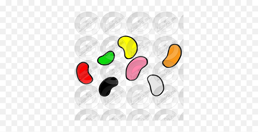 Jellybeans Picture For Classroom Therapy Use - Great Emoji,Jelly Bean Clipart