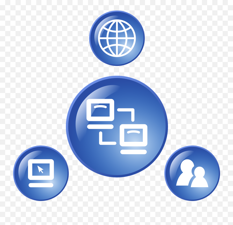 Icon It Support Network Users Png Picpng Emoji,Networking Icon Png