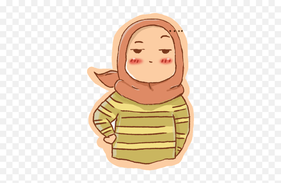 Hijab Girl Emoji,Hijab Clipart
