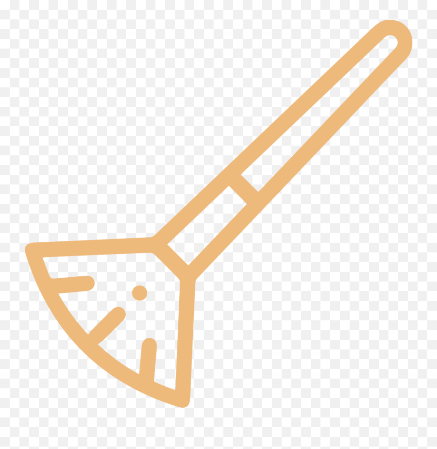 Paint Brush Line Icon Clipart - Full Size Clipart 5788696 Emoji,Brush Line Png