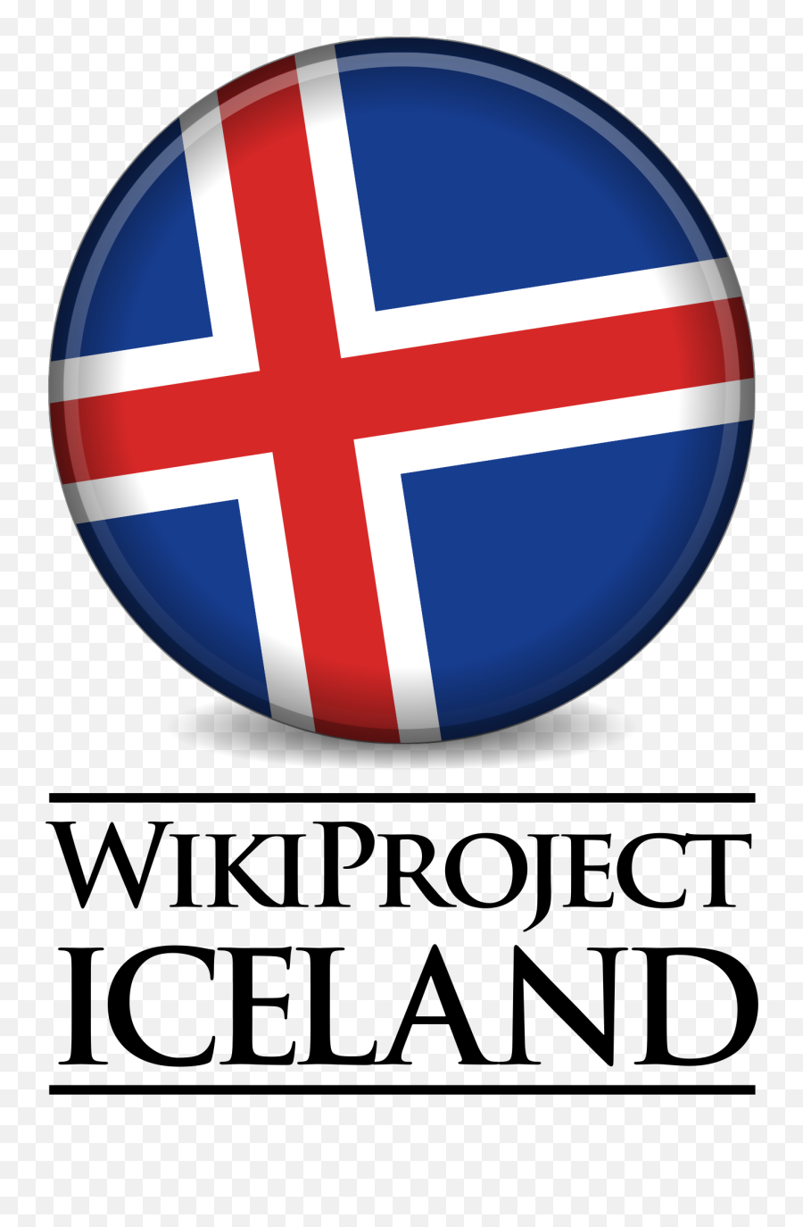 Filewikiproject - Icelandlogosvg Wikipedia Emoji,Sheepdog Logo
