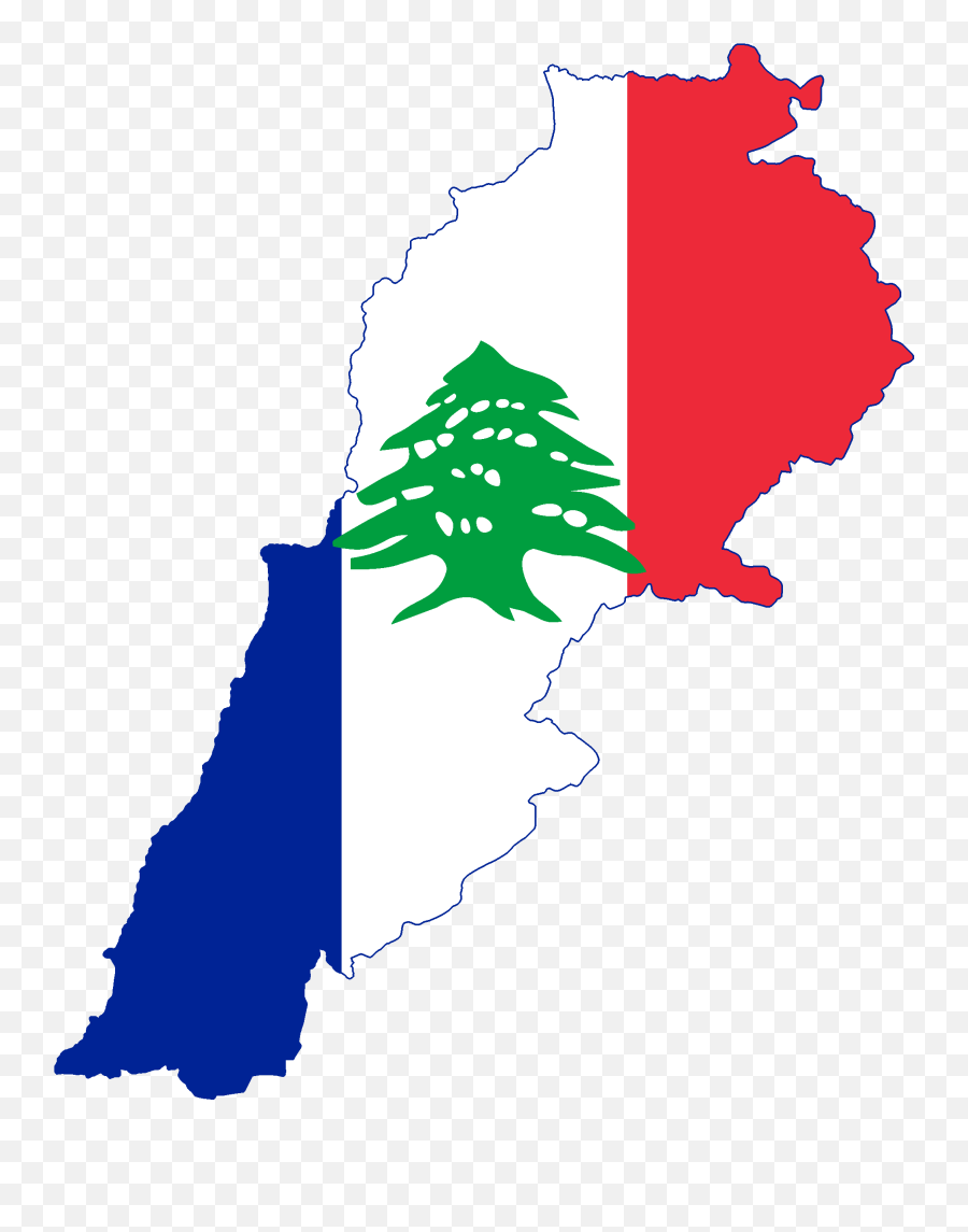 Fileflag Map Of French Lebanonpng - Wikimedia Commons Emoji,French Flag Png