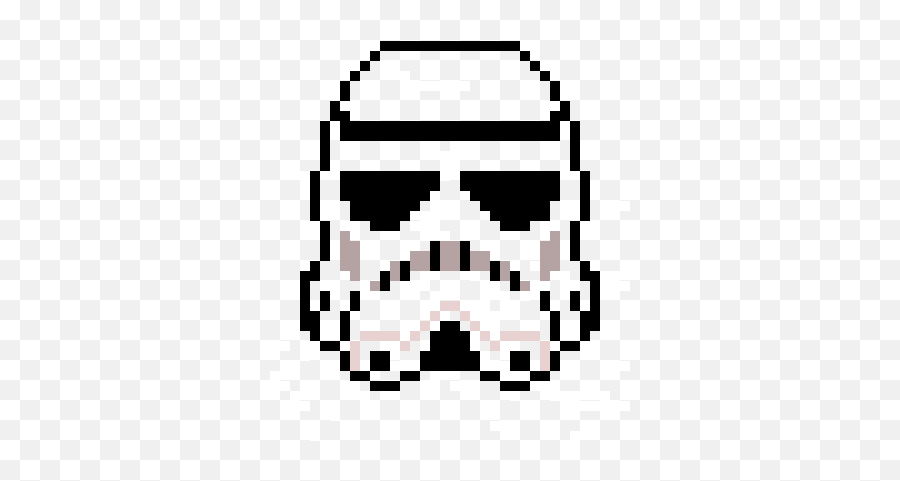 Download Hd Stormtrooper - Minecraft Storm Trooper Face Emoji,Storm Trooper Png