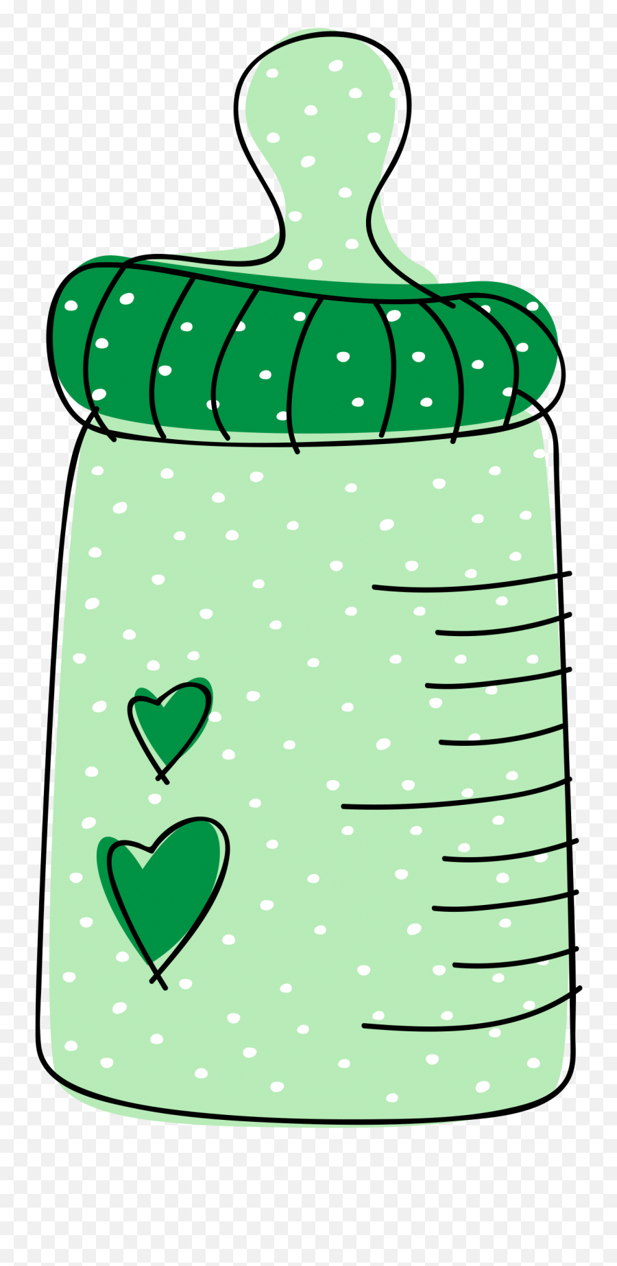Free Downloadable Baby Bottle Clipart - Green Baby Item Clipart Emoji,Art Clipart