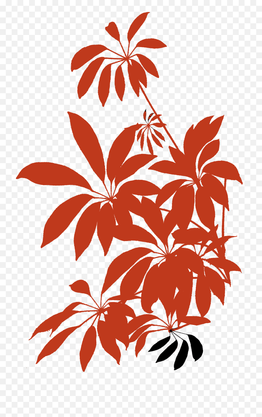 Colorful Ornamental Plant Clipart - Tanaman Hias Png Kartun Emoji,Plant Clipart