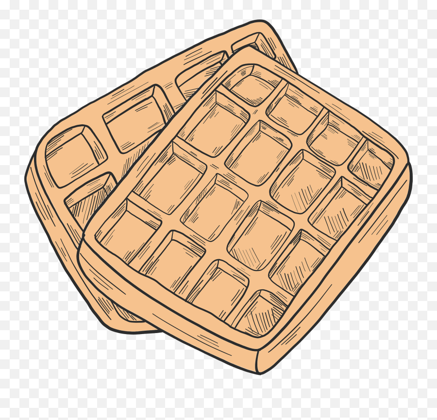 Waffles Clipart - Waffle Emoji,Waffle Clipart