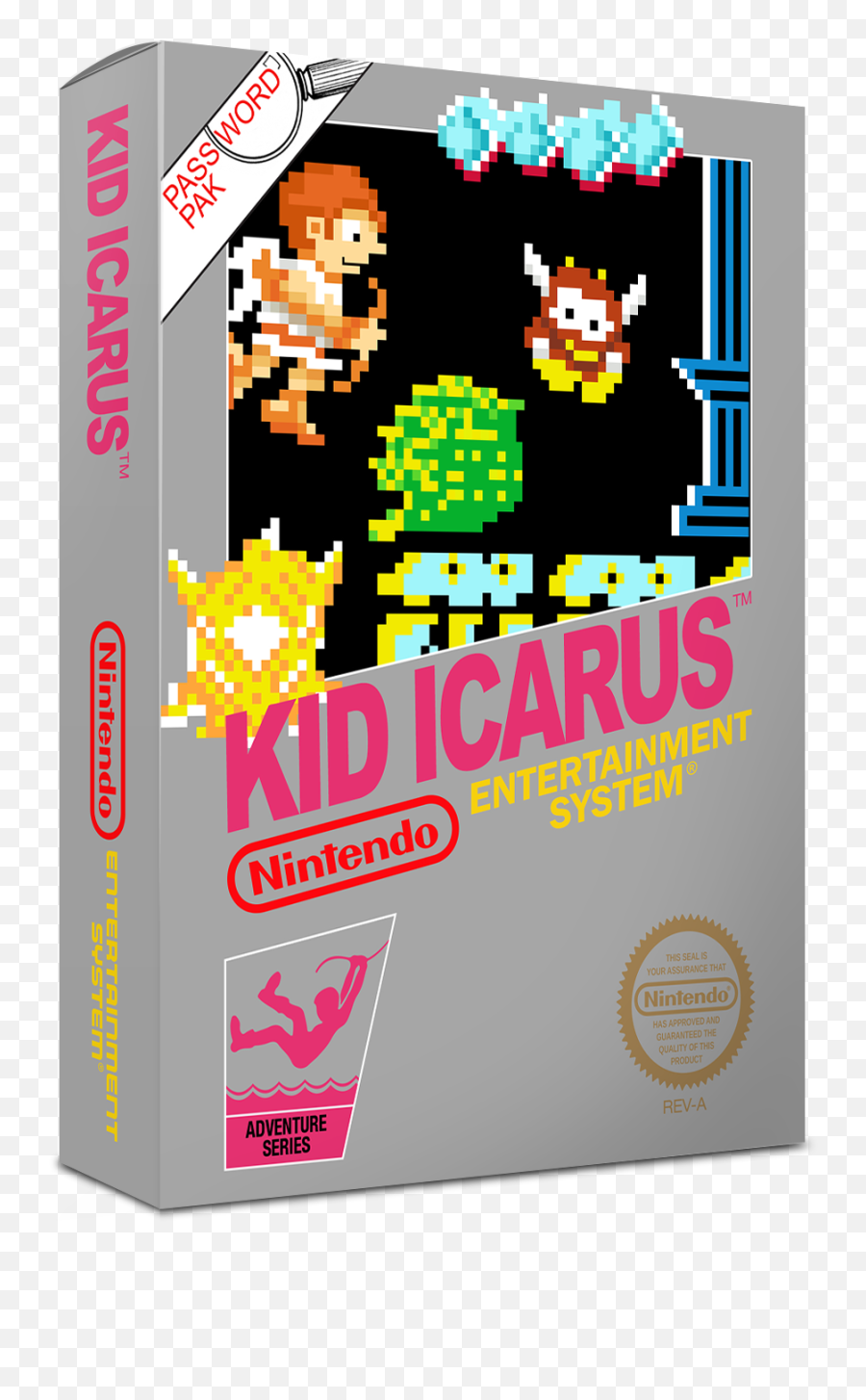 Kid Icarus Details - Launchbox Games Database Kid Icarus Nes Box Emoji,Kid Icarus Logo