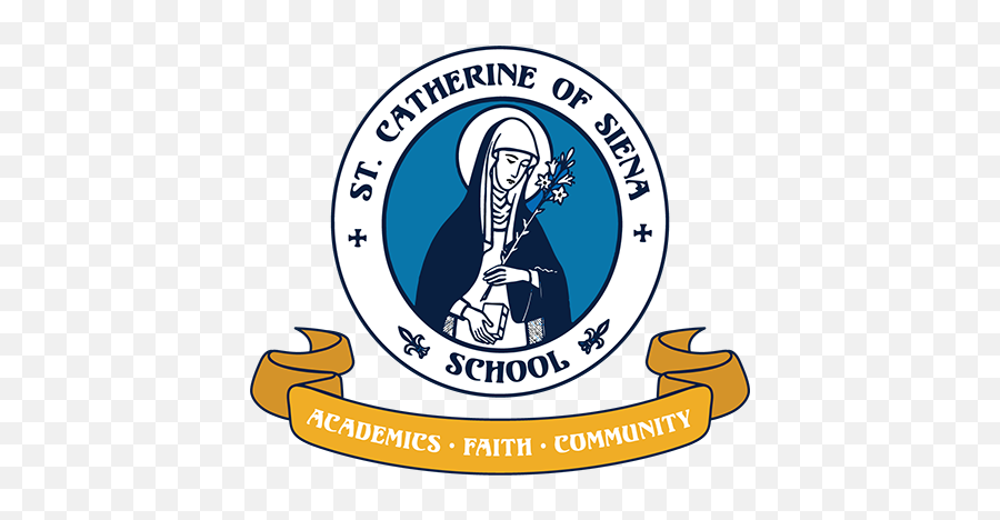 Saint Catherine Of Siena - Home St Catherine Of Siena Martinez Emoji,Saint Logo