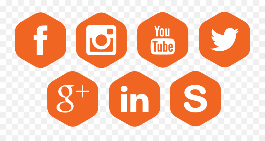 Social Icons Png Transparent - Social Icons Png Transparent Icon Rede Sociais Png Emoji,Social Media Logos Transparent