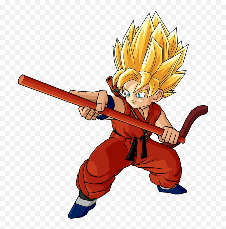 Dragon Ball Kid Goku Ssj - Db Kid Goku Ssj Emoji,Kid Goku Png