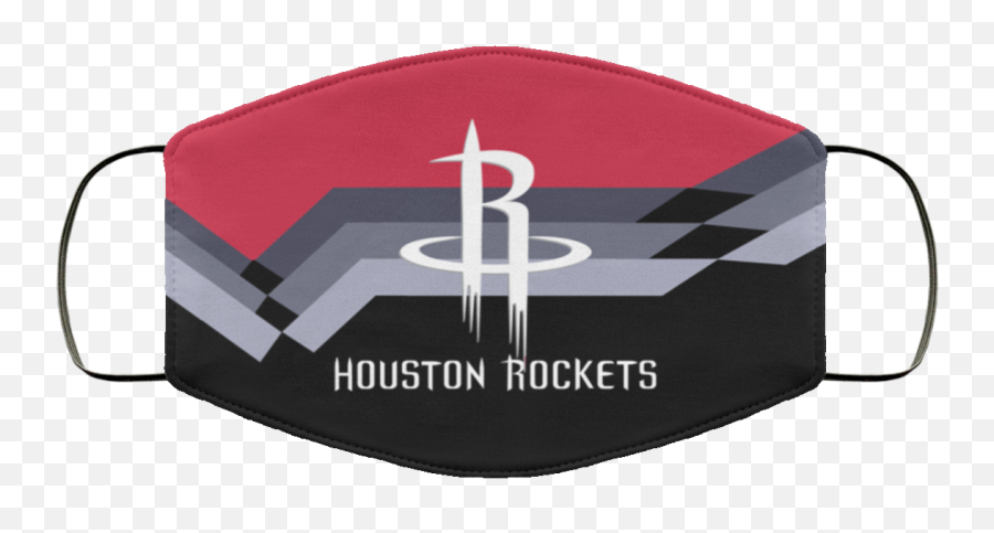 Houston Rockets Nba Face Mask - Sf 49ers Face Mask Emoji,Houston Rockets Logo