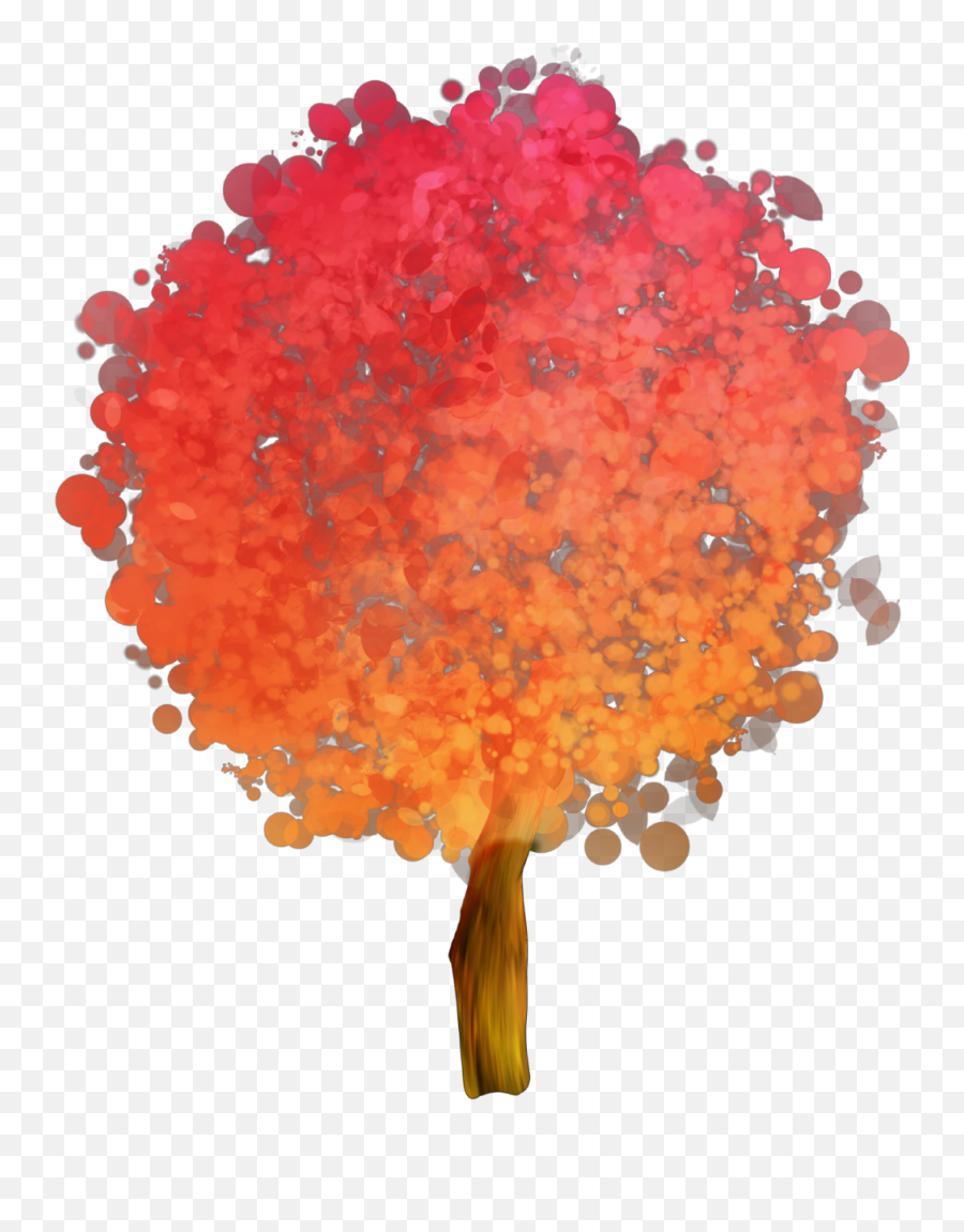Ftestickers Watercolor Tree Poparteffect Gradientcolors - Tree Watercolor Clipart Transparent Emoji,Watercolor Tree Png