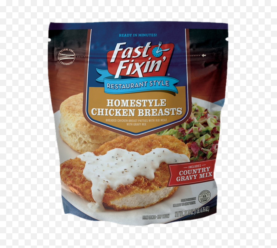 Chicken Fried Chicken Breasts Fast Fixinu0027 - Fast Fixin Chicken Breast Emoji,Fried Chicken Transparent