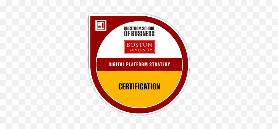 Boston University - Badges Acclaim Language Emoji,Boston University Logo