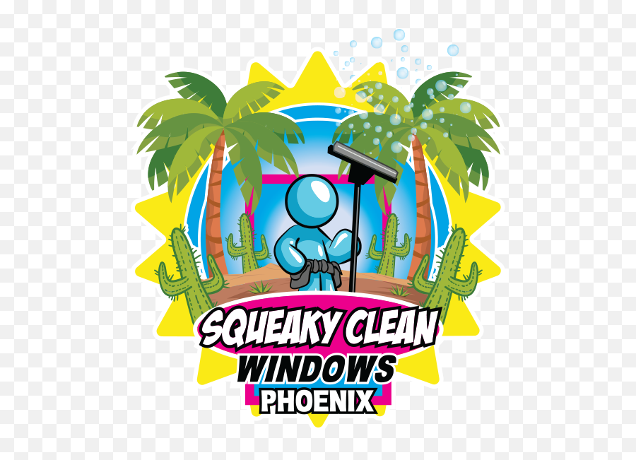 Phoenix Az Window Cleaning Washing Squeaky Clean Windows Emoji,Squeaky Clean Logo