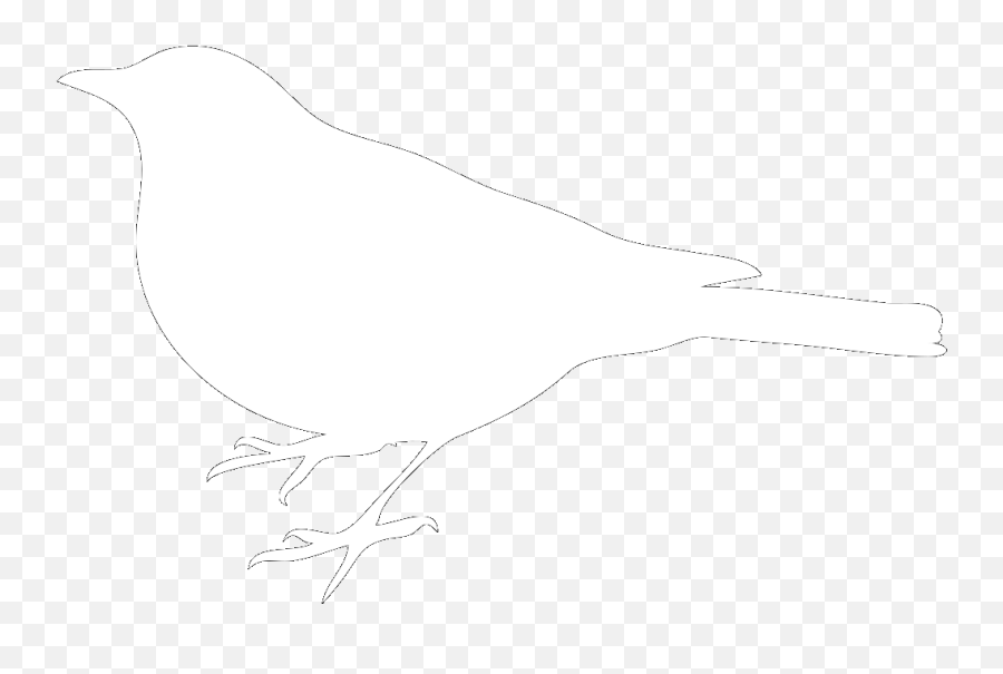 White Bird Png Svg Clip Art For Web - Clipart White Bird Png Emoji,Bird Clipart Black And White