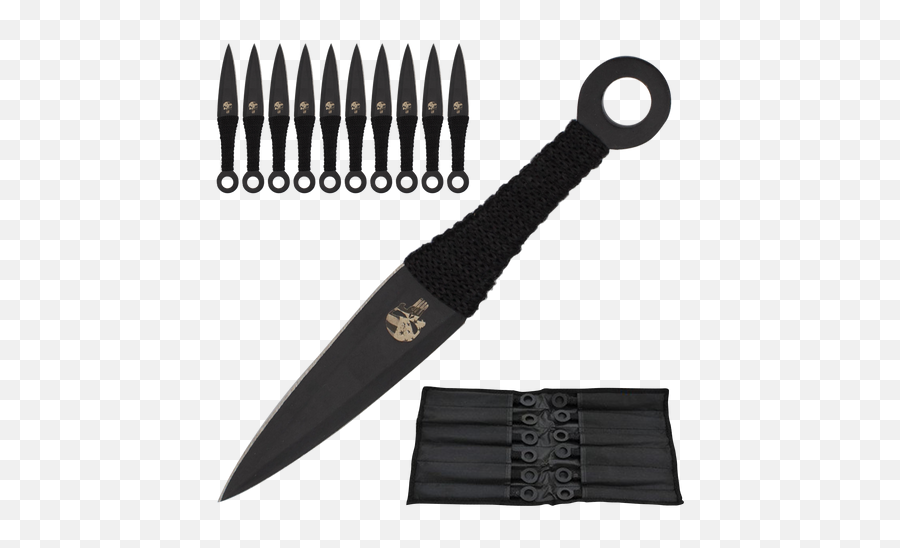 1 - 49 Inch Throwing Knives U2013 Tagged Knives U2013 Red Deer Emoji,Buck Knives Logo