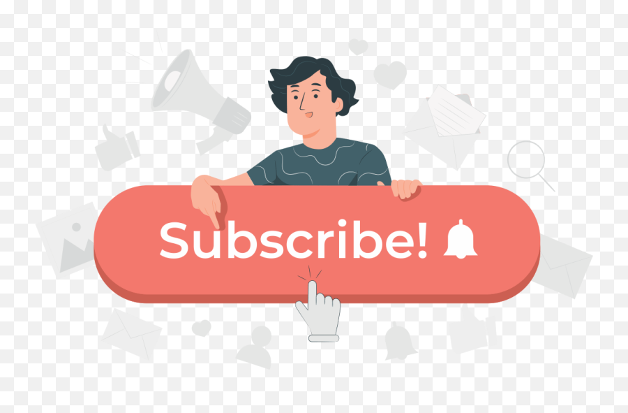 Subscribe Logo Png - Free Vector Design Cdr Ai Eps Png Svg Language Emoji,Youtube Logo Png