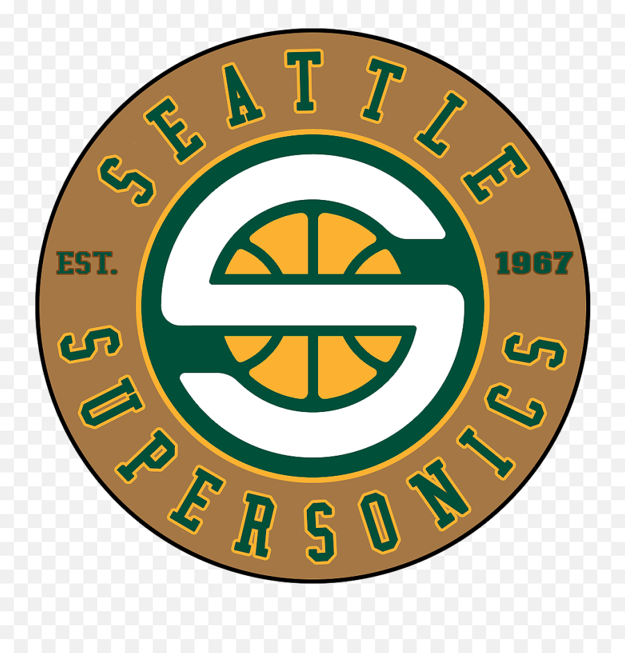 Seattle Sonics Logo Wallpapers - Seattle Supersonics Emoji,Seattle Supersonics Logo