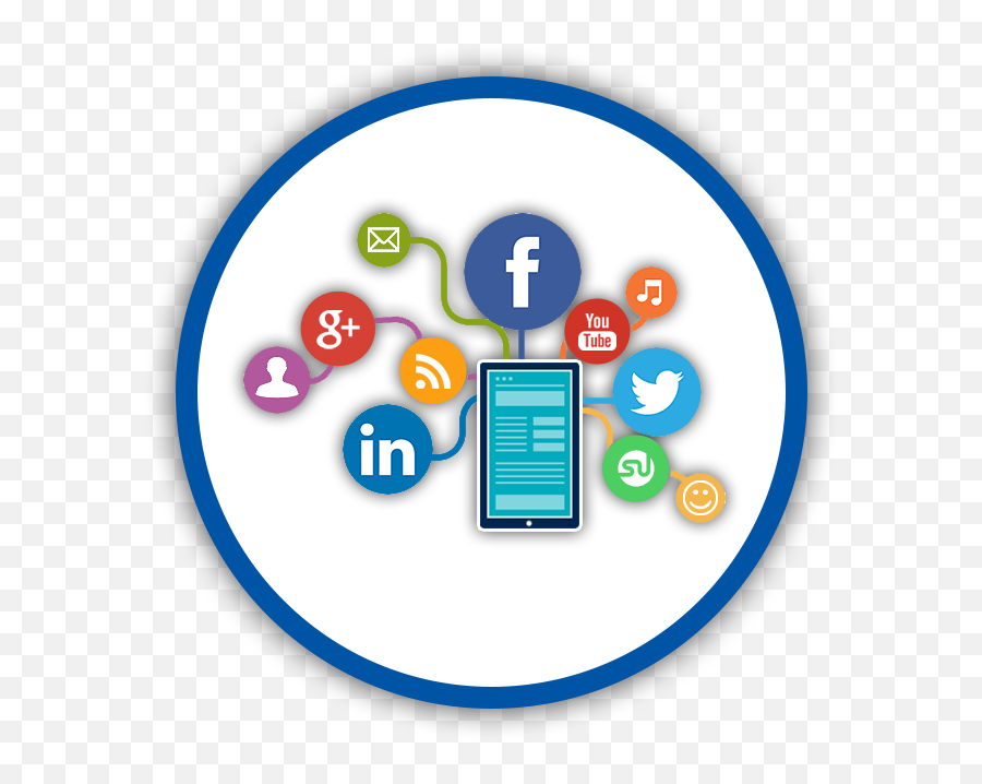Social Media Marketing - Social Media Marketing In Circle Emoji,Social Media Clipart