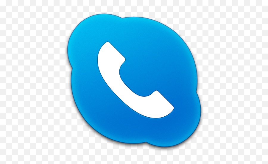 12 Blue Telephone Icon Images - Phone Contact Icon Blue Skype Phone Icon Emoji,Telephone Logo