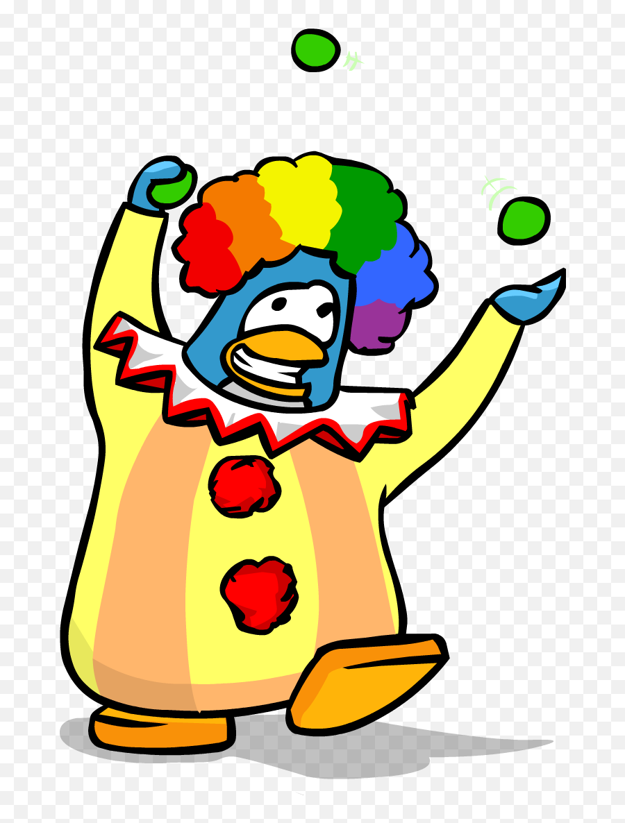 Download Clown Wig Png Wwwimgkidcom The - Club Penguin Clown Outfit Emoji,Clown Wig Png