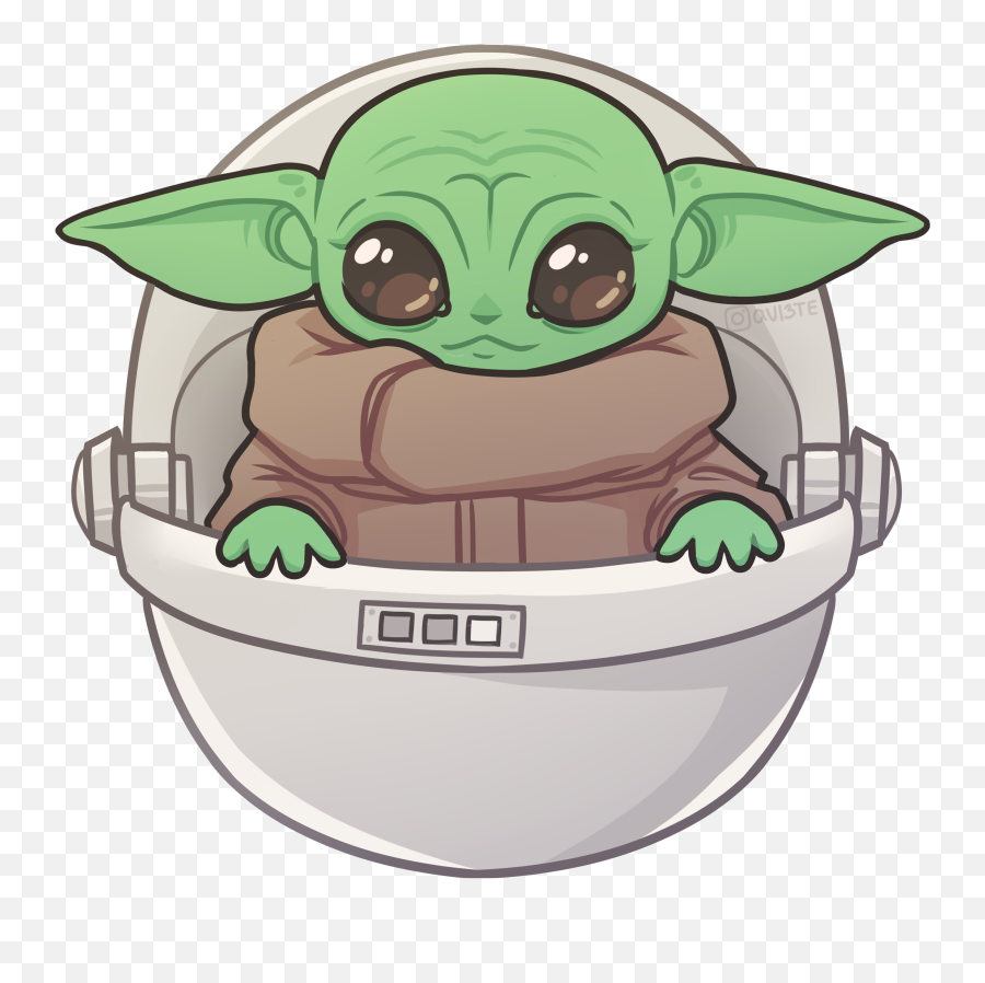 Star Wars Cute Baby Yoda Png Photos - Baby Yoda Illustration Emoji,Baby Yoda Png