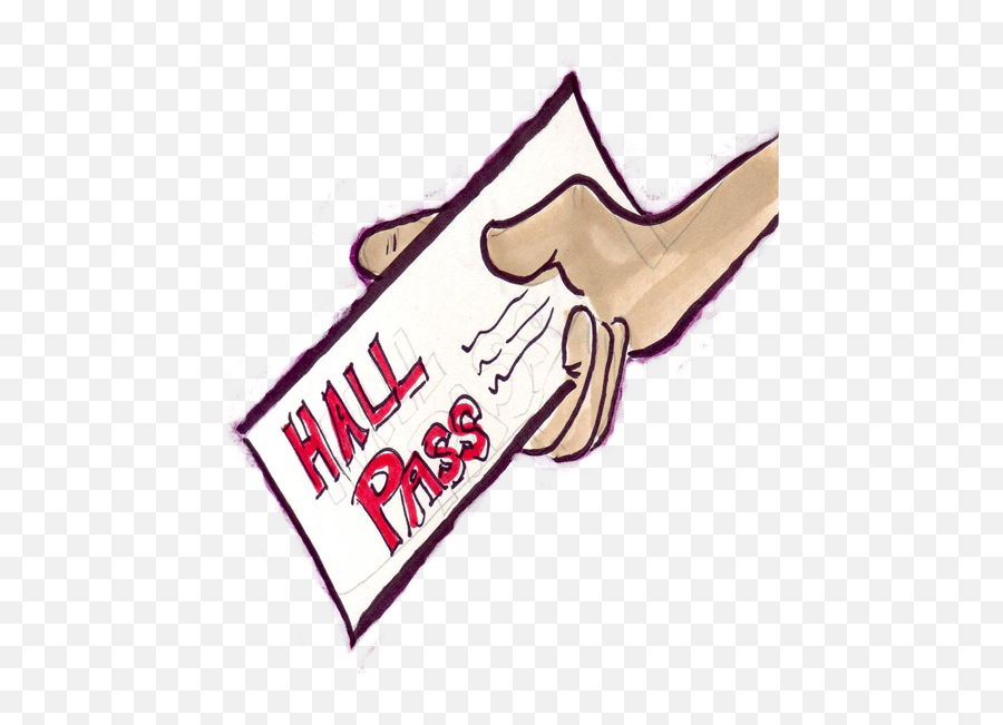 Hall Pass Clip Art Free Emoji,Hallway Clipart
