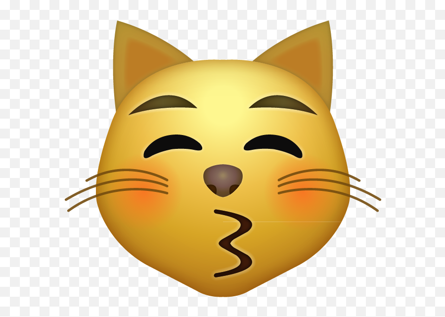 Cat Emoji Png Transparent Png Image,Kiss Emoji Transparent