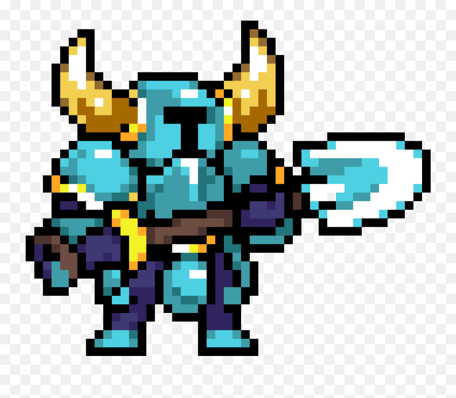 Pixilart - Shovel Knight Sprite Rivals Of Aether By Anonymous Emoji,Shovel Knight Transparent