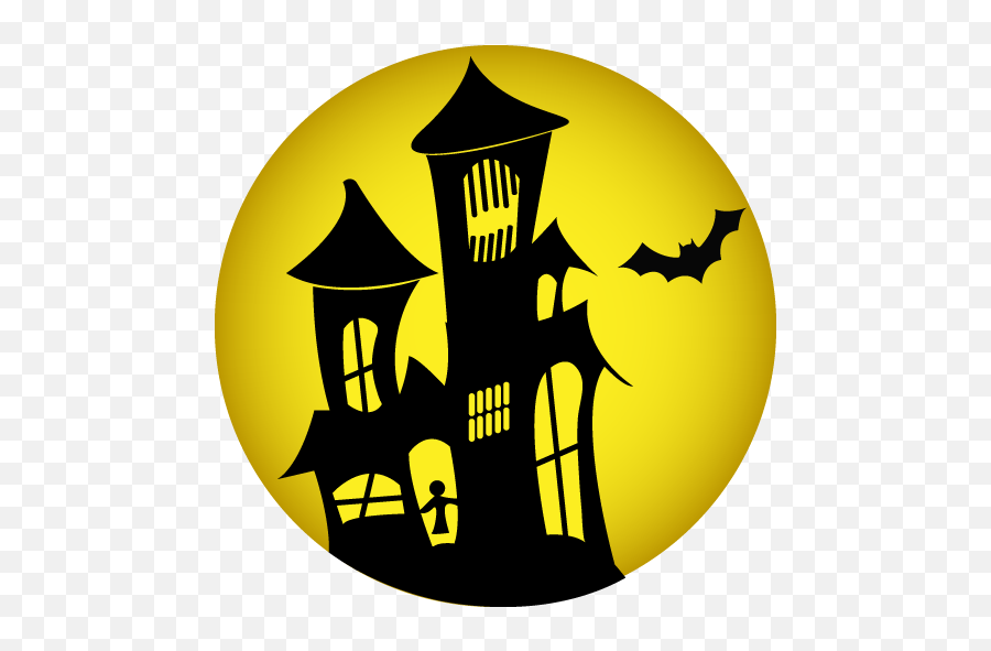 Free Haunted Houses Images Download Free Clip Art Free - Haunted House Halloween Icon Emoji,Haunted House Clipart