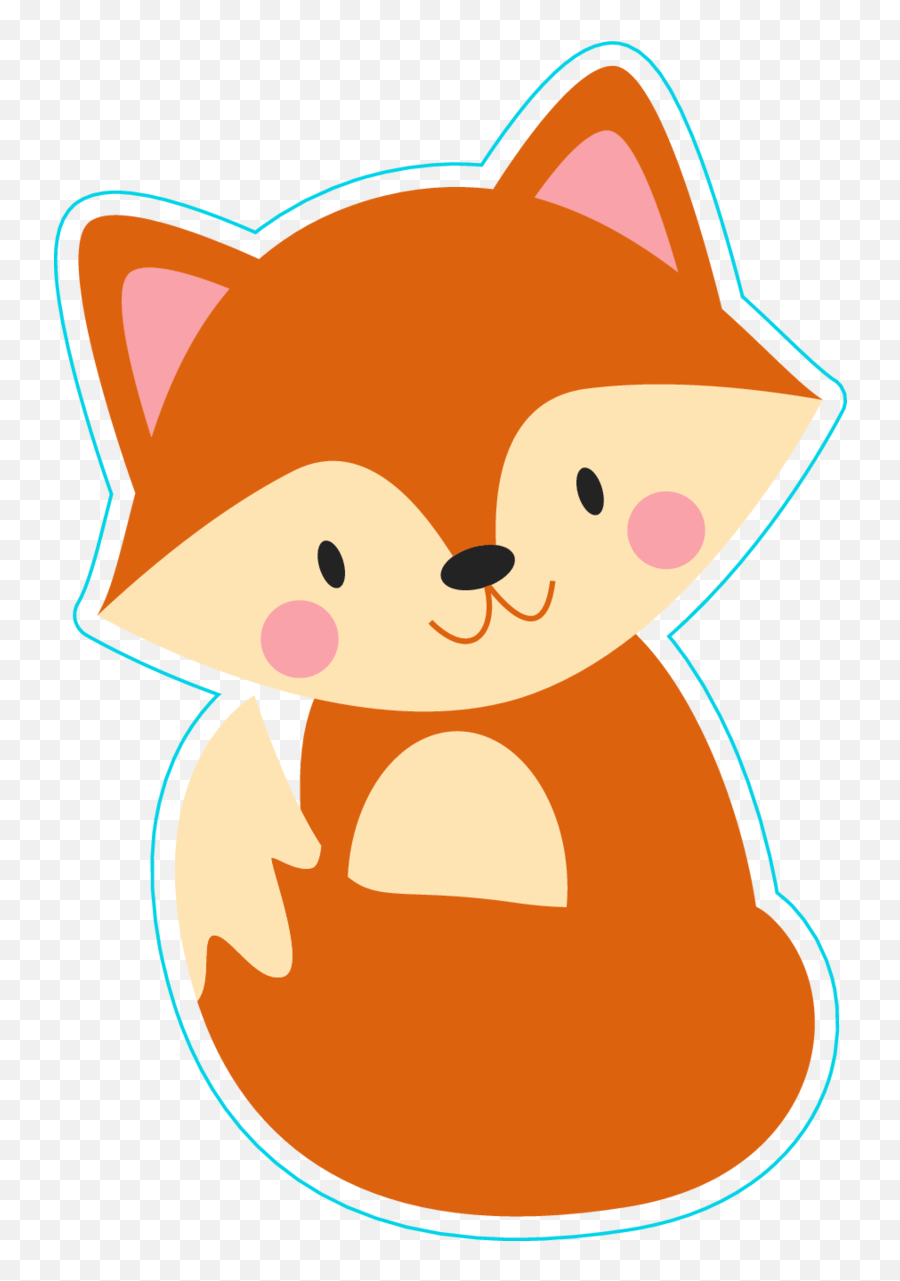 Foxpng - Fox Png Baby Cute Fox Vector 4510785 Vippng Woodland Fox Clipart Transparent Background Emoji,Fox Png
