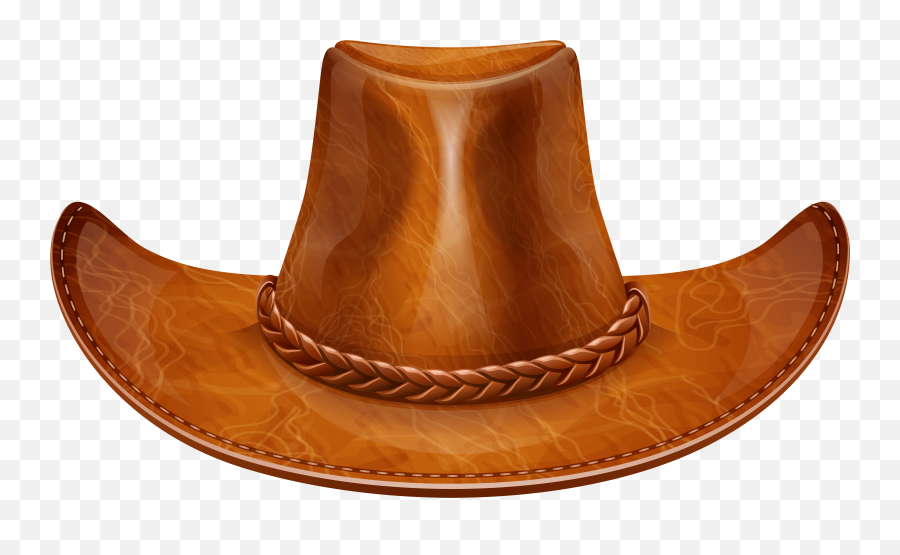 Brown Cowboy Hat Png Clipart - Cowboy Hat Transparent Background Emoji,Cowboy Clipart