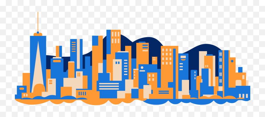 Streeteasy Fall Home Buyer Series Emoji,New York City Skyline Clipart