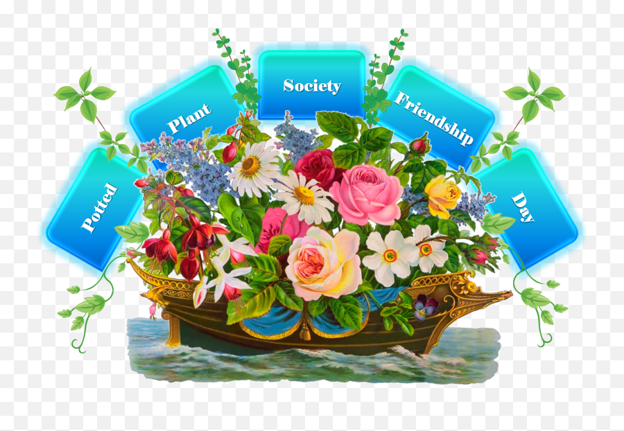 Friendship Day Potted Plant Society Emoji,Guest Speaker Clipart