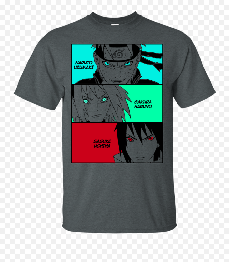 Naruto - Team 7 V3 Sakura Haruno T Shirt U0026 Hoodie Emoji,Sakura Haruno Transparent