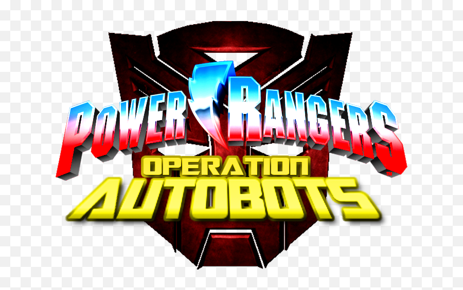 Download Hd Power Rangers Operation Autobots Logo - Power Power Rangers Emoji,Autobots Logo