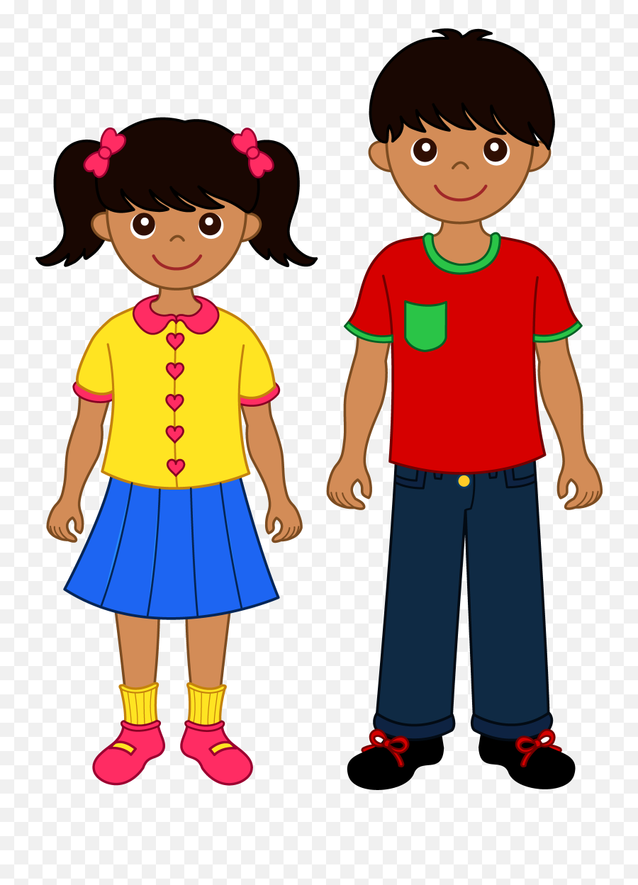 Older Brother And Sister Clip Art - Brother Clipart Emoji,Sister Clipart